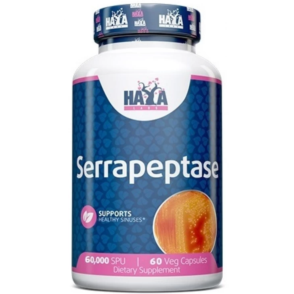Serrapeptase 60000 SPU - 60 веган капс купить Киев и Украина